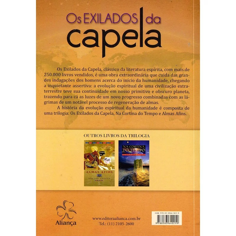 Kit Trilogia Exilados Da Capela (Os)