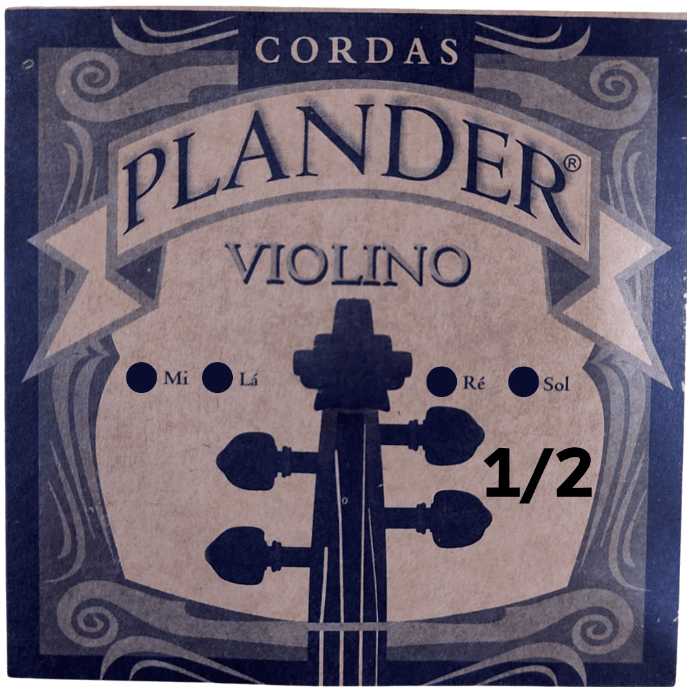 Jogo de Cordas Plander Nylon Violino 1/2
