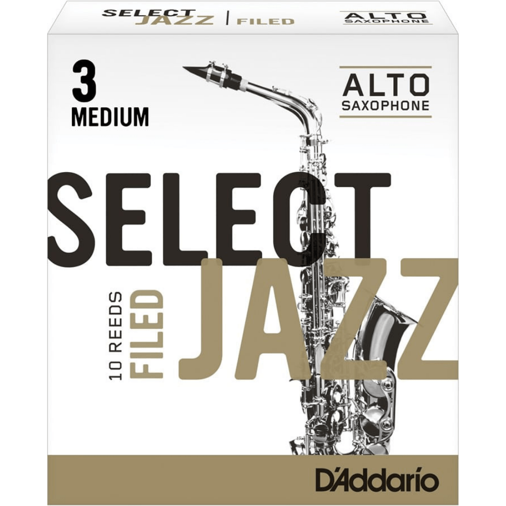 Palheta Rico Select Jazz Filed Sax Alto 3 Medium  - Valor Unitário