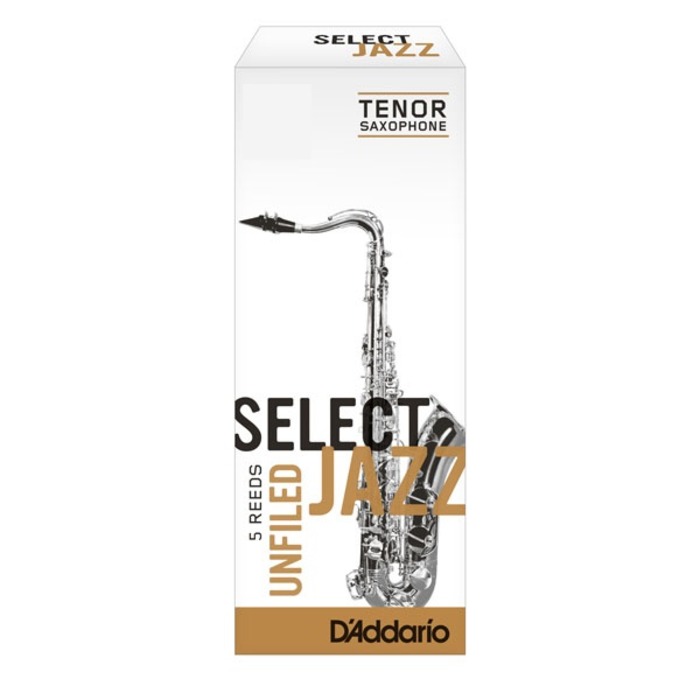 Palheta Rico Select Jazz Unfiled Sax Tenor 3 Medium - Valor Unitário
