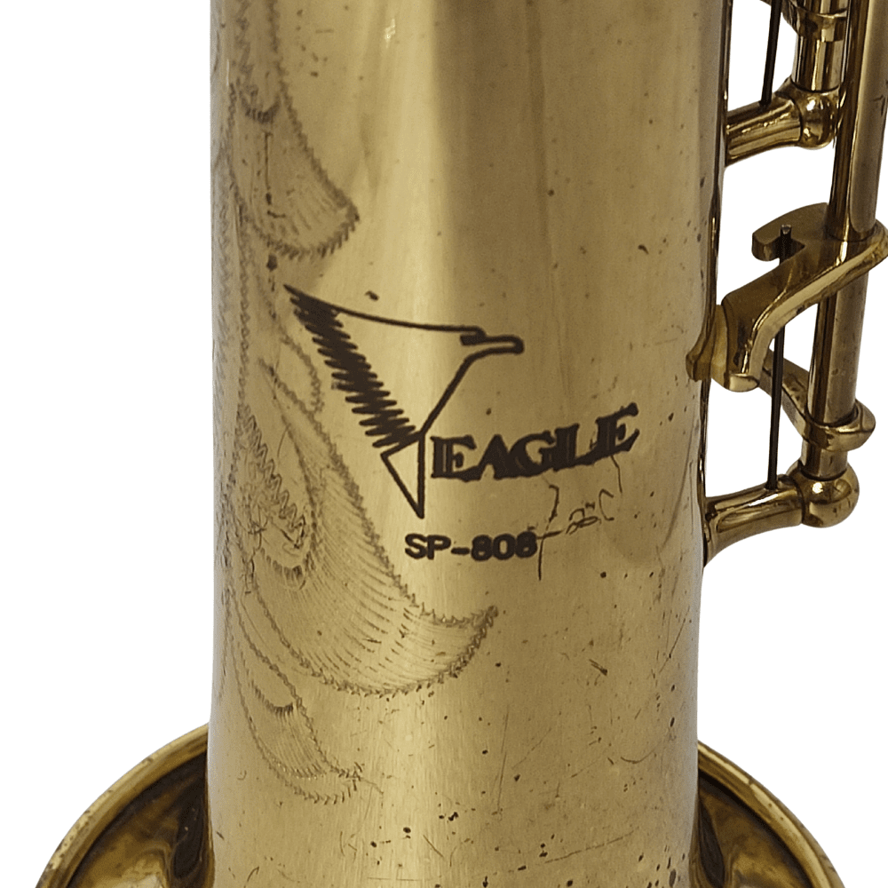 Sax Soprano Eagle SP808 Laqueado Usado