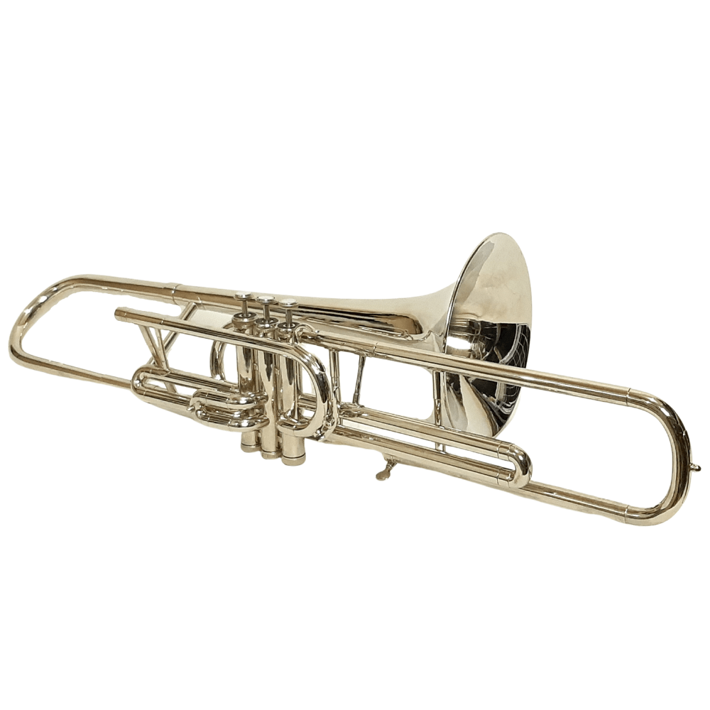 Trombone De Pisto Dó Weril Rex II Niquelado Usado