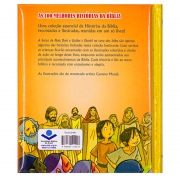 As 100 Melhores Histórias da Bíblia | Infantil | Capa Dura Almofadada | Marrom
