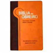 Bíblia Do Obreiro | ARA | Couro Sintético | Marrom