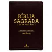 Bíblia Sagrada Leitura Perfeita - Nvi - Capa Couro Soft - Letra Gigante - Marrom