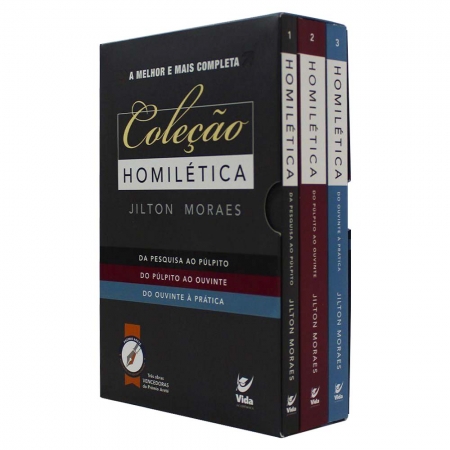 Box: Coleção Homilética | Jilton Moraes