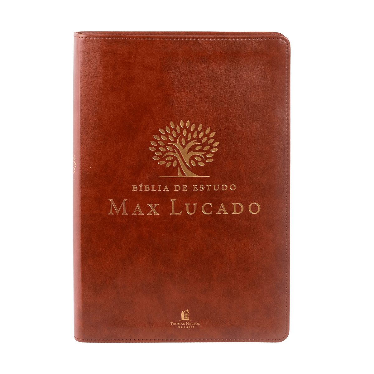 Bíblia de Estudo Max Lucado - NVI - Capa Flexível Marrom
