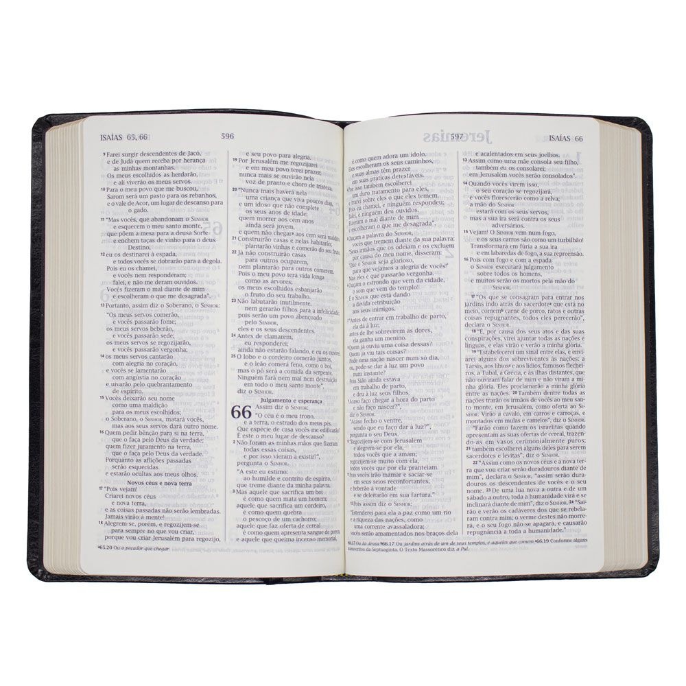 Bíblia Do Ministro | NVI | Capa Luxo | Preta