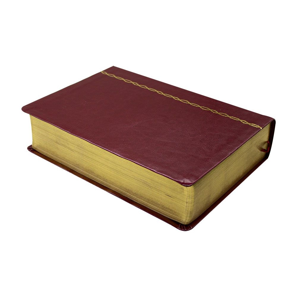 Bíblia King James 1611 Com Estudo Holman - Bkjf - Capa Luxo - Vinho