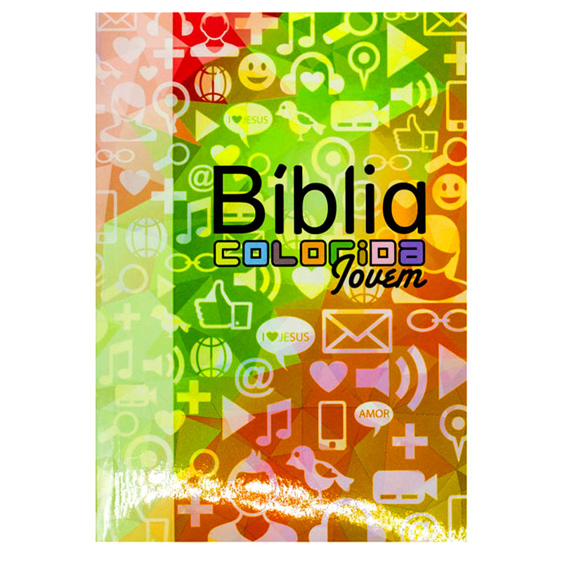 Bíblia Sagrada Colorida | SBU | Capa Brochura | Redes Sociais