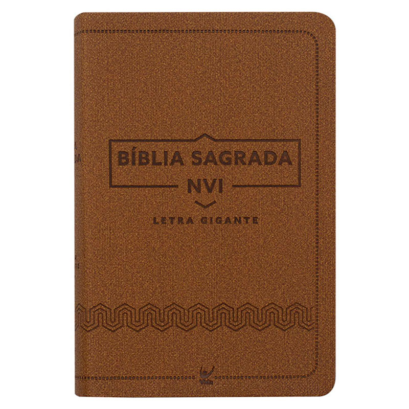 Bíblia Sagrada | NVI | Capa Luxo| Marrom