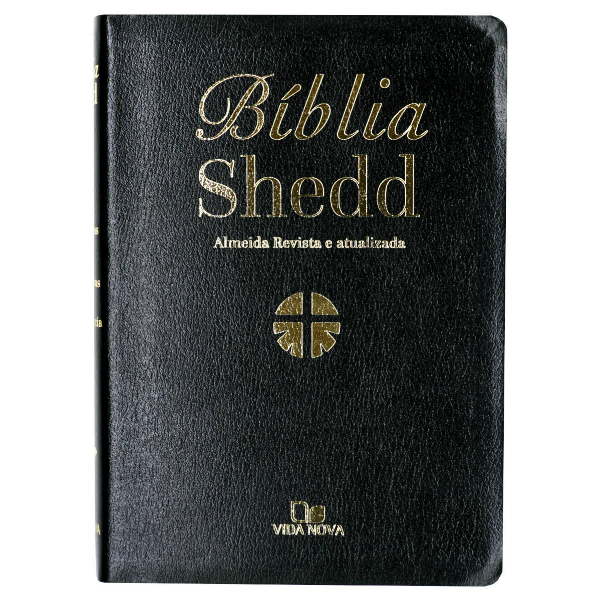 Biblia Shedd - ARA - Capa Couro Bonded Preta