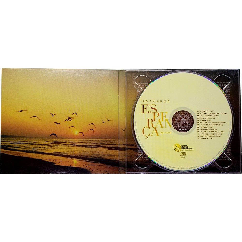 CD: Esperança Ao Vivo - Jozyanne