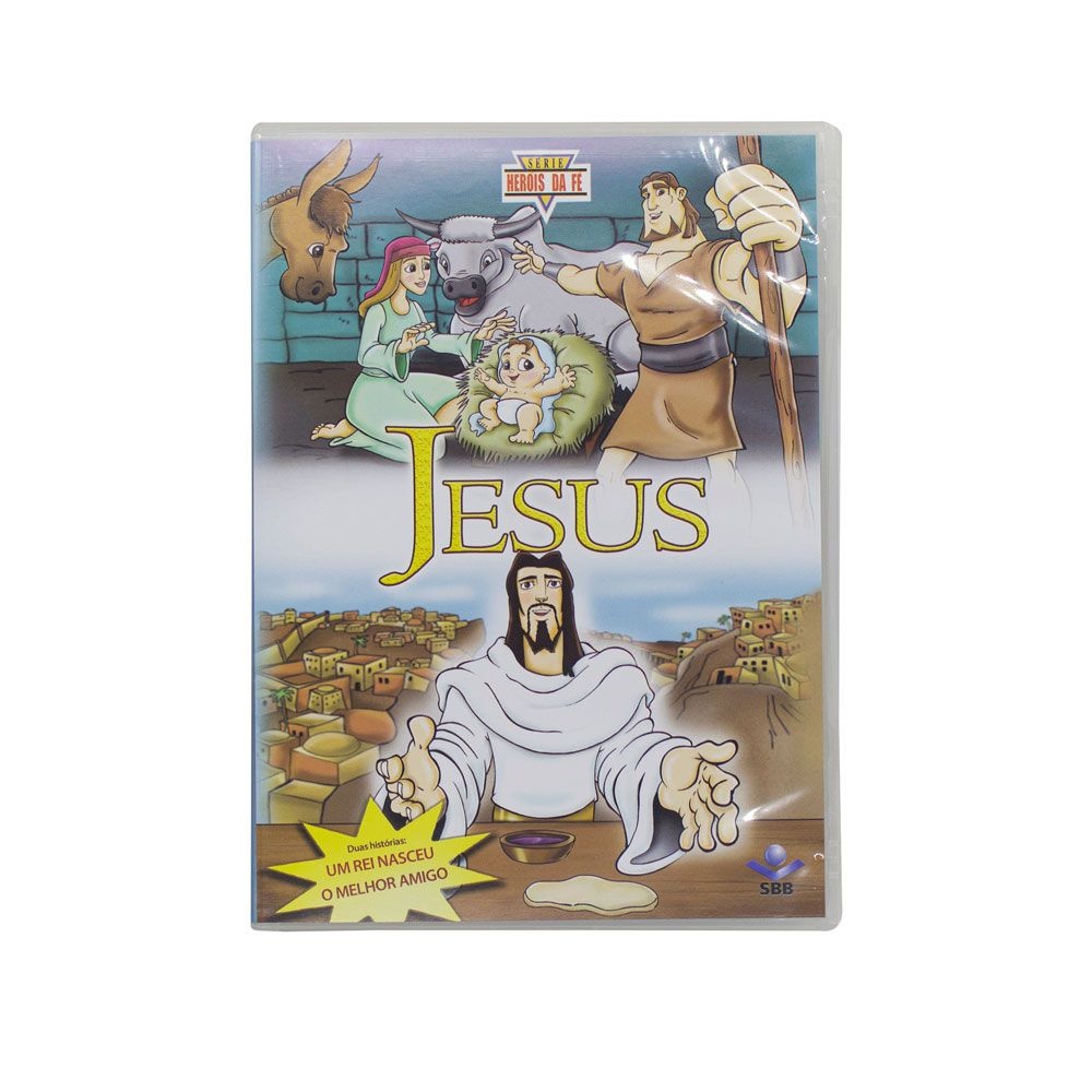 DVD: Heróis Da Fé - Jesus