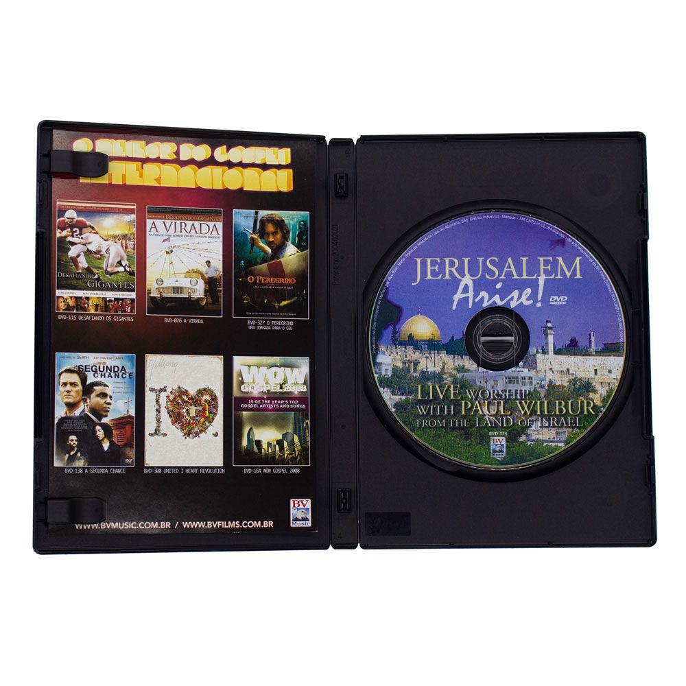 DVD: Jerusalém Arise! - Paul Wilbur
