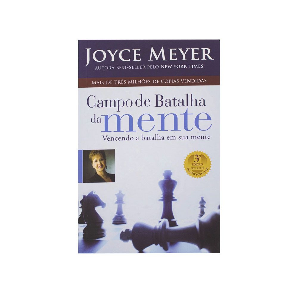 Kit Bíblia Joyce Meyer + Campo Da Batalha Da Mente + Guia De Estudos