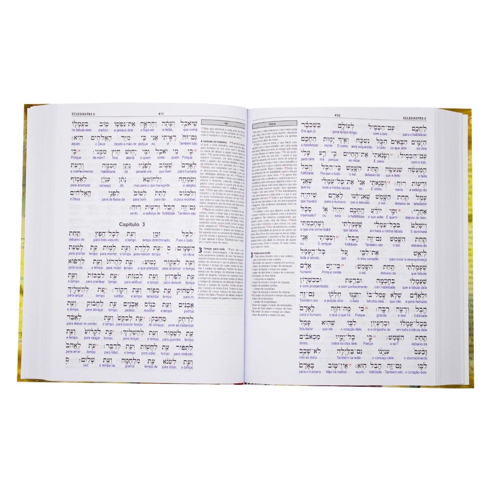Livro: Antigo Testamento Interlinear Hebraico - Português Volume 4 | SBB