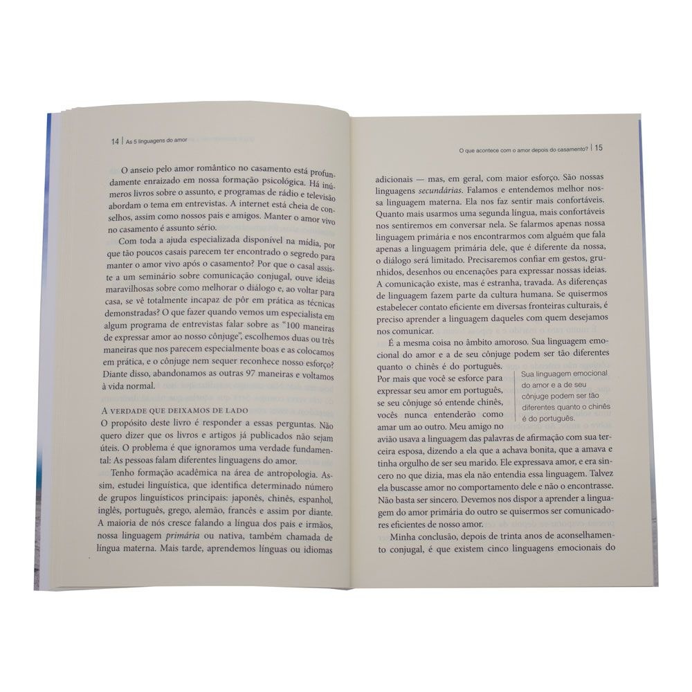Livro: As Cinco Linguagens Do Amor - 3ª Edição | Gary Chapman