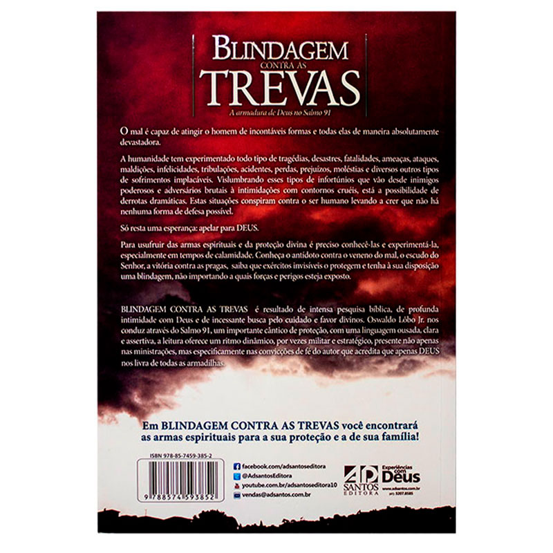 Livro: Blindagem contra As Trevas | Oswaldo Lôbo Jr