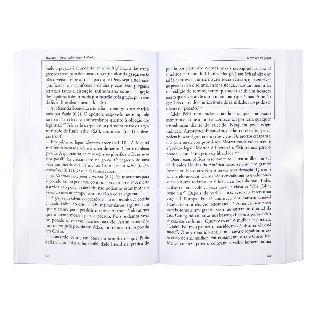 Livro: Comentários Expositivos Hagnos - Romanos | Hernandes Dias Lopes