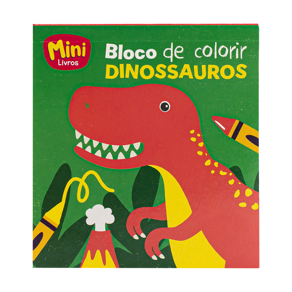 Minibloco de Colorir - Dinos - Todolivro