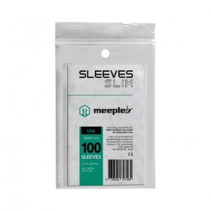 Sleeves MeepleBR SLIM - USA (56 x 87 mm)