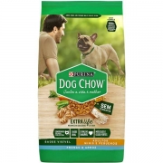 Ração Pet Dog Chow Extra Life Frango e Arroz Cães Filhotes Raças Minis e Pequenas 15kg