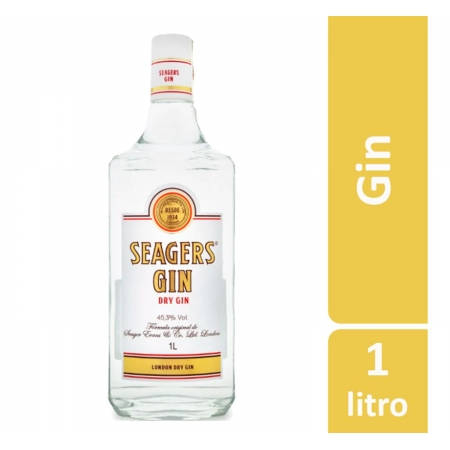 GIN SEAGERS LONDON DRY GIN 01 LITRO