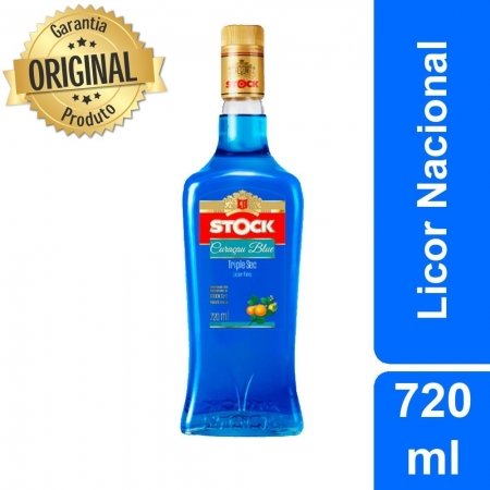 LICOR CURAÇAU BLUE STOCK 720ML