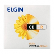 MIDIA CD-R 52X ELGIN 700MB / 80MIN - ENVELOPE COM 01UN