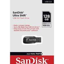 PEN DRIVE 128GB USB 3.0 ULTRA SHIFT SANDISK SDCZ410-128GB-G46
