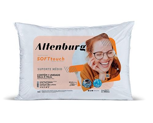 Travesseiro Altenburg Soft Touch 50x70 cm - Starmoon