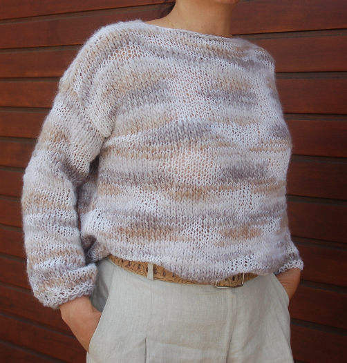 Kit Puff Sleeves Sweater - Lleida - Lanafil