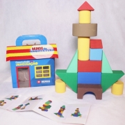 Casinha Arquitetura 15 Peças - Hergg Brinquedos Educativos