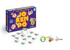 Jogo Jokenpô Pedra Papel e Tesoura - Nig Brinquedos