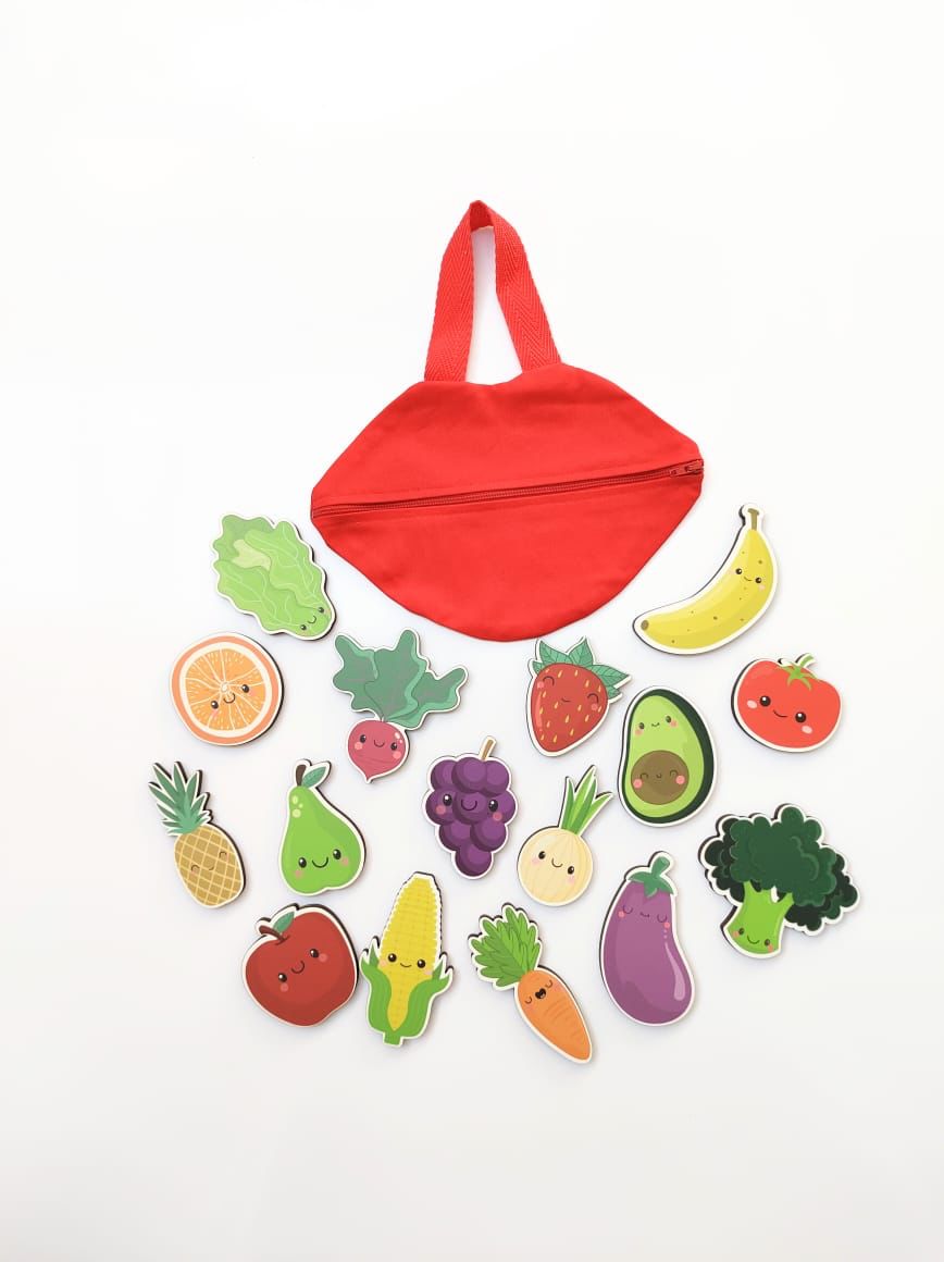 Super Saudável Frutas/Legumes/Verduras - Madu Brinquedos