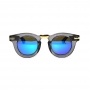 Óculos de Sol de Acetato com Bambu Carlota Blue