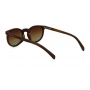 Óculos de Sol de Acetato com Madeira Milano Brown