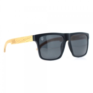 Óculos de Sol de Madeira com Acetato Jolla Black