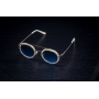 Óculos de Sol de Madeira e Metal Schultz Blue