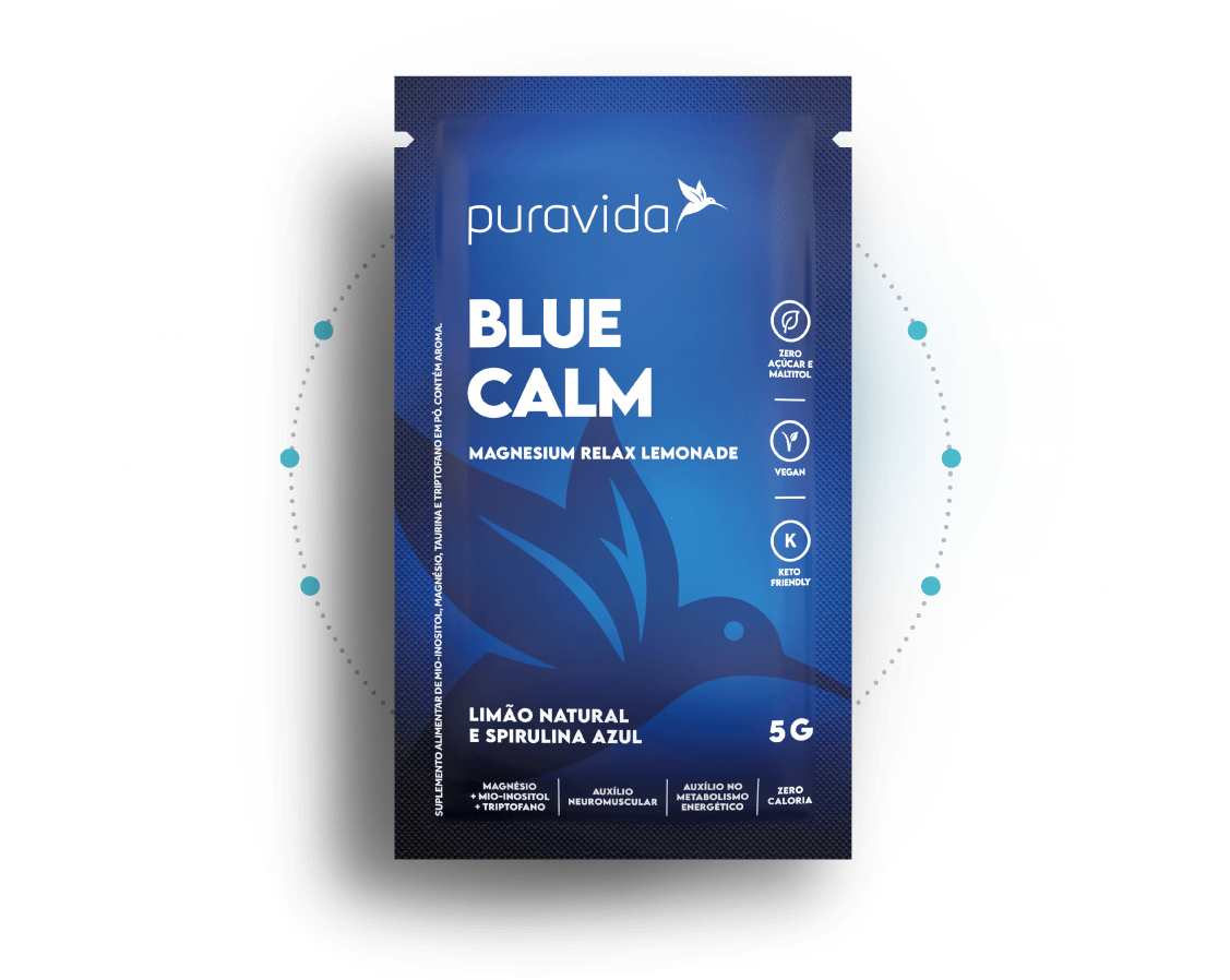 SUPLEMENTO NATURAL PURAVIDA BLUE CALM SACHE 5G