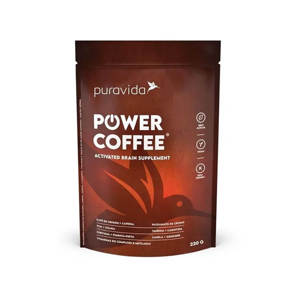 SUPLEMENTO NATURAL TPURAVIDA POWER COFFEE 220G
