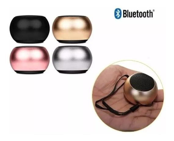 Caixa de Som Bluetooth Tws Metal Mini Speaker Amplificada 3w