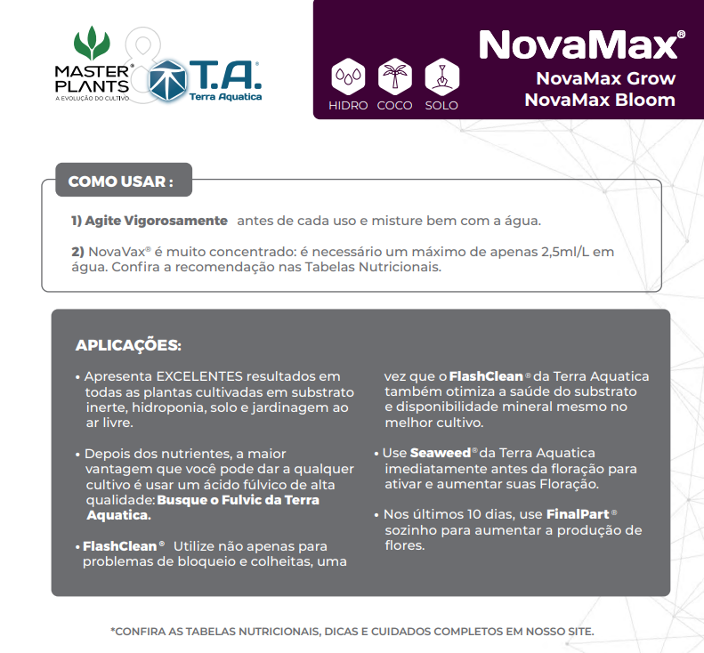 NovaMax - 3Pack (Grow, Bloom + Final Part)