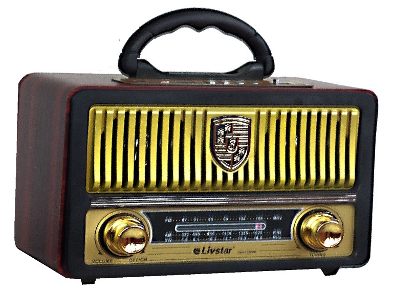 Radio Portátil Livstar Cnn-3220Br Am Fm Usb Bluetooth 110v/220v