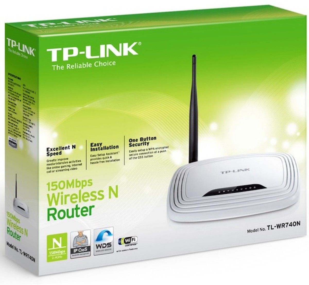 Roteador Tp-Link tl-wr740n 150Mbps