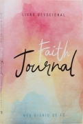 Devocional Faith Journal Meu Diário de Fé - Aquarela Soft