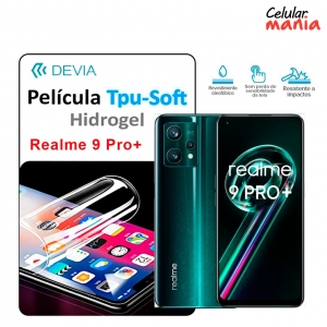 Pelicula Hidrogel Realme 9 Pro + - Tpu Soft Devia - Foto 0