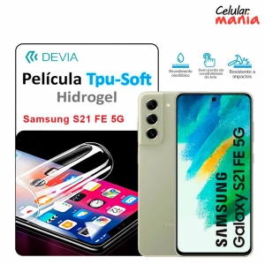 Pelicula Hidrogel Samsung S21 FE 5G - Tpu Soft Devia - Foto 0