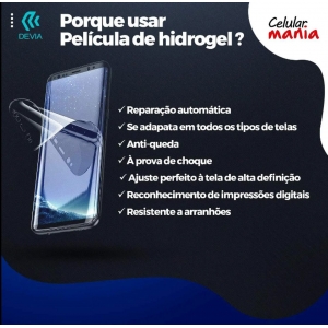 Película Hidrogel Samsung S22+ /PLUS - Tpu Soft Devia - Foto 3